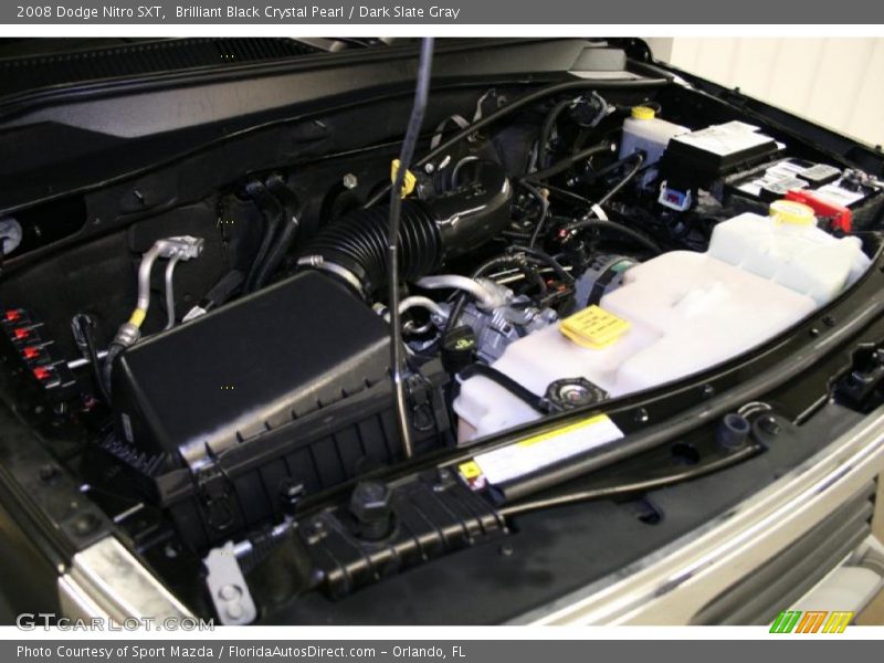 Brilliant Black Crystal Pearl / Dark Slate Gray 2008 Dodge Nitro SXT