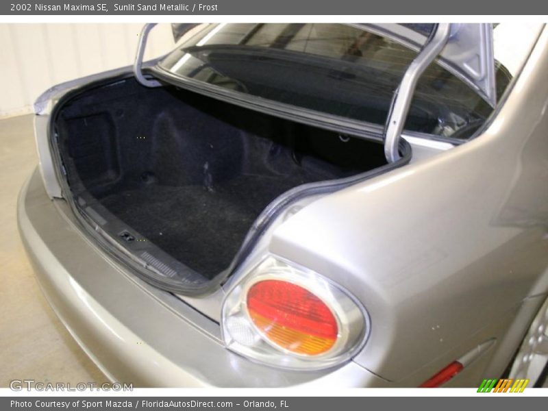 Sunlit Sand Metallic / Frost 2002 Nissan Maxima SE