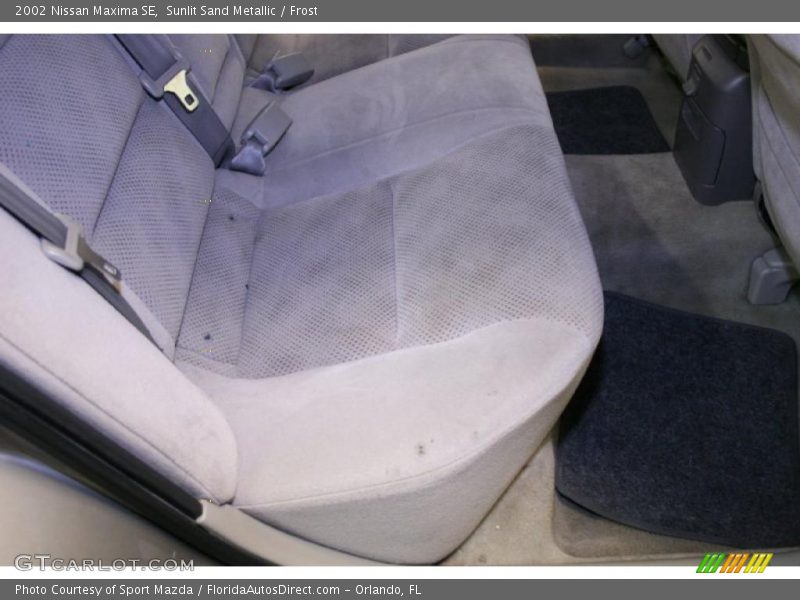 Sunlit Sand Metallic / Frost 2002 Nissan Maxima SE