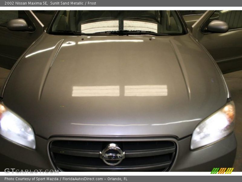 Sunlit Sand Metallic / Frost 2002 Nissan Maxima SE