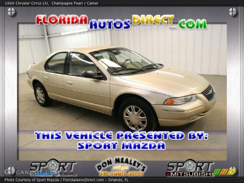 Champagne Pearl / Camel 1999 Chrysler Cirrus LXi
