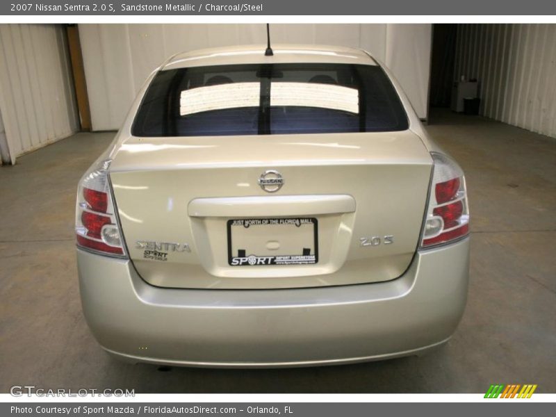 Sandstone Metallic / Charcoal/Steel 2007 Nissan Sentra 2.0 S