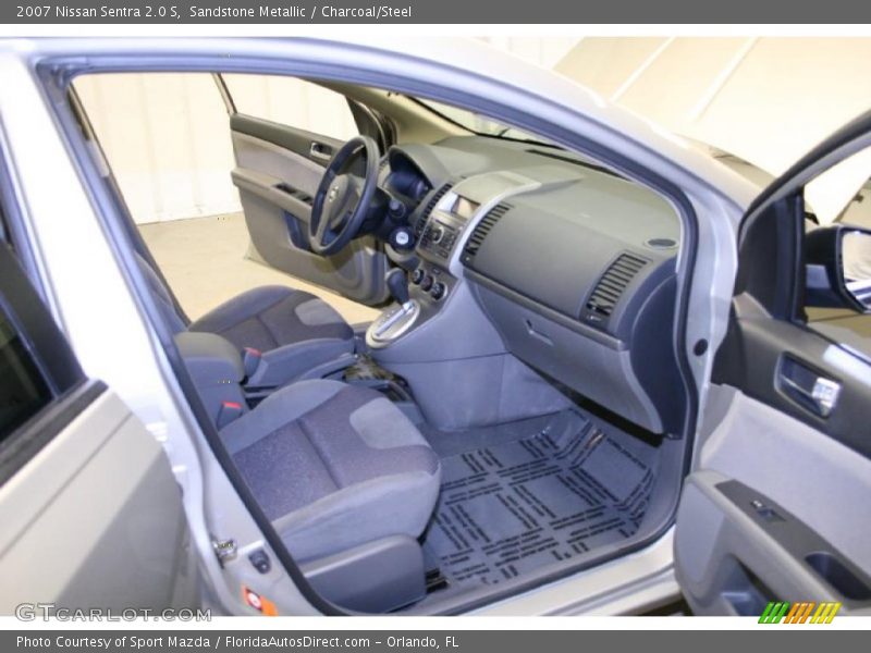 Sandstone Metallic / Charcoal/Steel 2007 Nissan Sentra 2.0 S