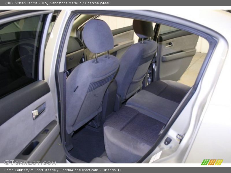 Sandstone Metallic / Charcoal/Steel 2007 Nissan Sentra 2.0 S