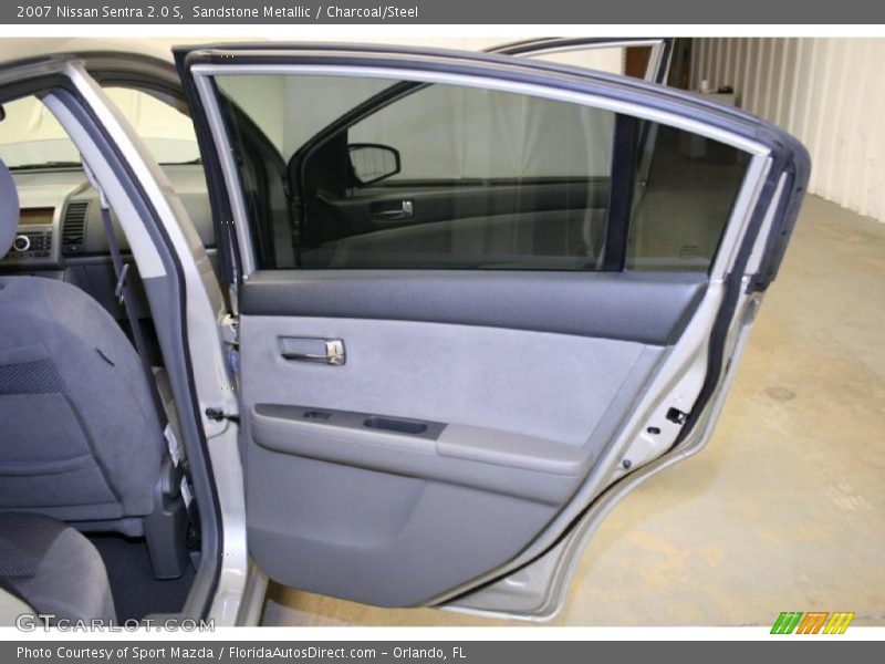 Sandstone Metallic / Charcoal/Steel 2007 Nissan Sentra 2.0 S