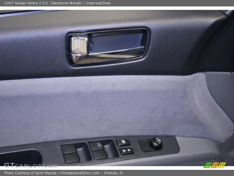 Sandstone Metallic / Charcoal/Steel 2007 Nissan Sentra 2.0 S