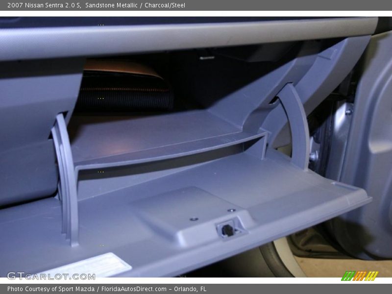 Sandstone Metallic / Charcoal/Steel 2007 Nissan Sentra 2.0 S