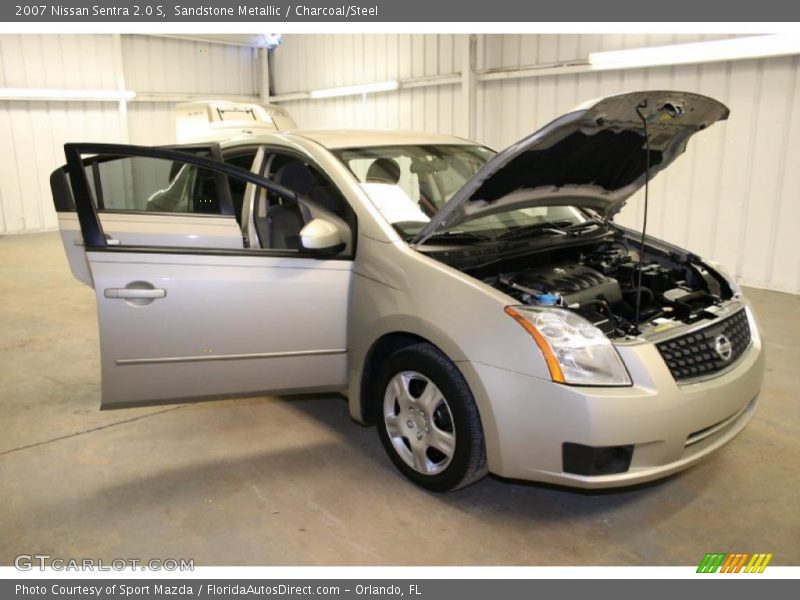 Sandstone Metallic / Charcoal/Steel 2007 Nissan Sentra 2.0 S