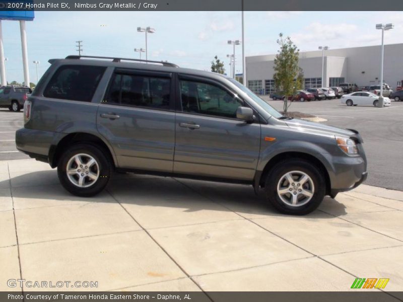 Nimbus Gray Metallic / Gray 2007 Honda Pilot EX