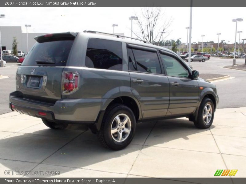 Nimbus Gray Metallic / Gray 2007 Honda Pilot EX
