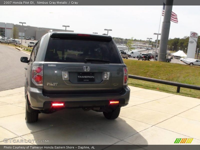 Nimbus Gray Metallic / Gray 2007 Honda Pilot EX