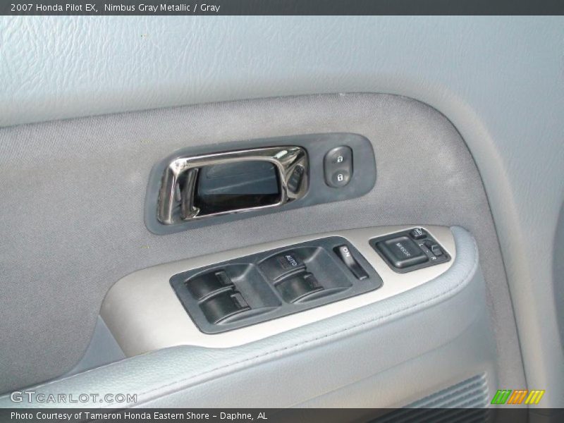 Nimbus Gray Metallic / Gray 2007 Honda Pilot EX