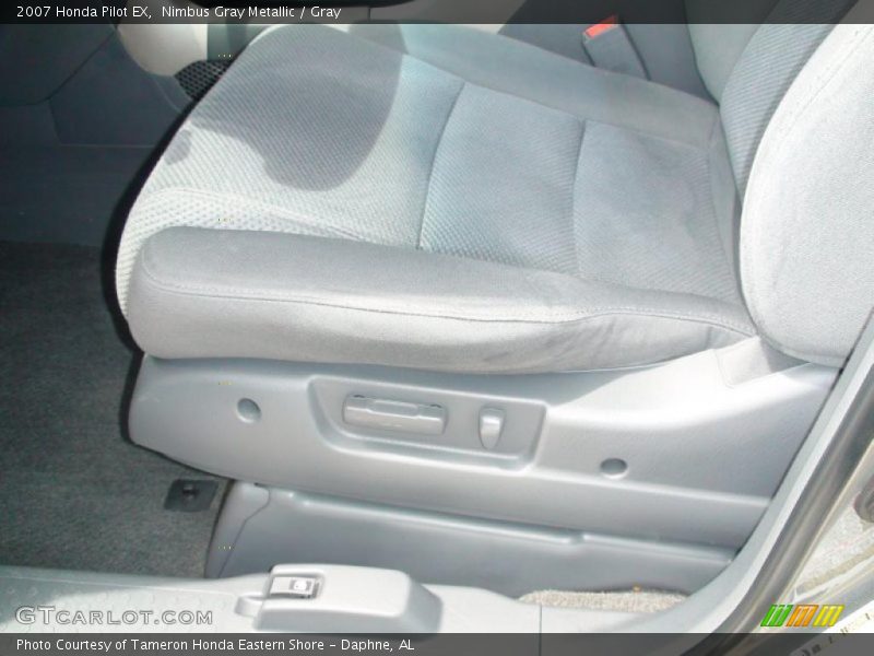 Nimbus Gray Metallic / Gray 2007 Honda Pilot EX