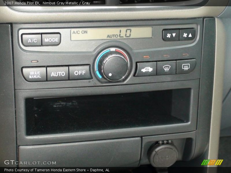 Nimbus Gray Metallic / Gray 2007 Honda Pilot EX