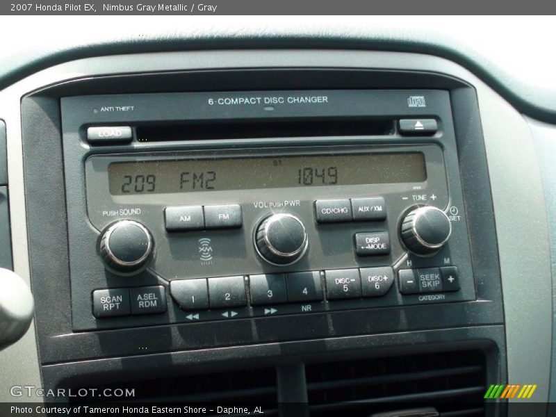 Nimbus Gray Metallic / Gray 2007 Honda Pilot EX