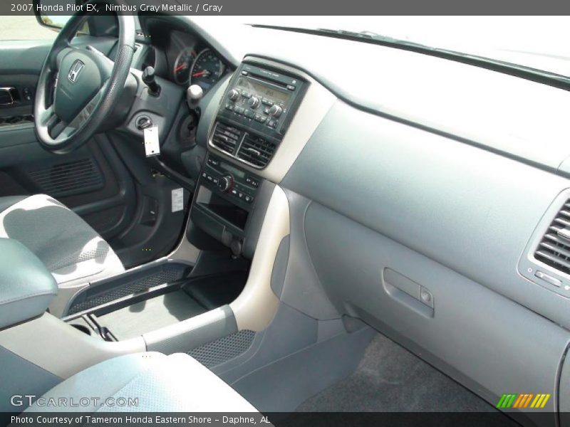 Nimbus Gray Metallic / Gray 2007 Honda Pilot EX