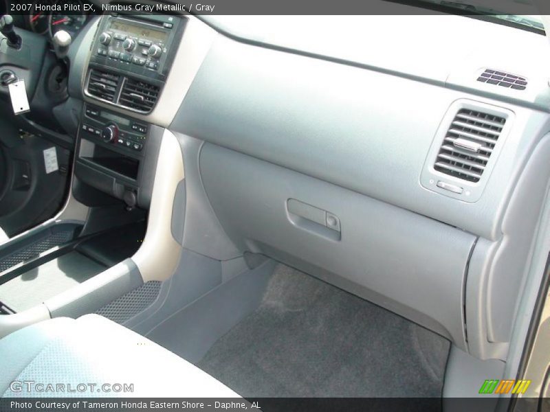 Nimbus Gray Metallic / Gray 2007 Honda Pilot EX