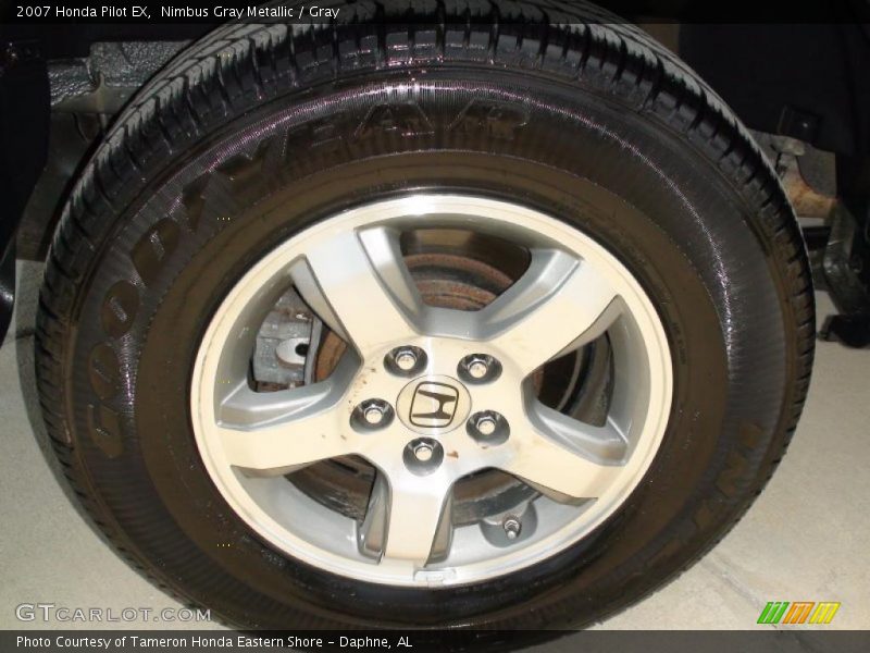 Nimbus Gray Metallic / Gray 2007 Honda Pilot EX