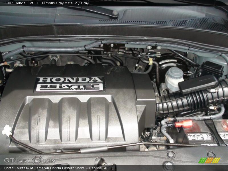 Nimbus Gray Metallic / Gray 2007 Honda Pilot EX