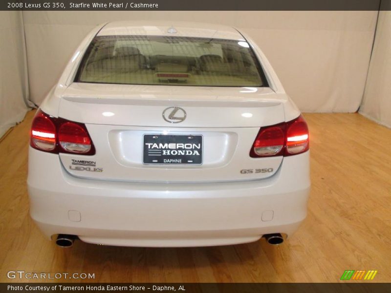 Starfire White Pearl / Cashmere 2008 Lexus GS 350