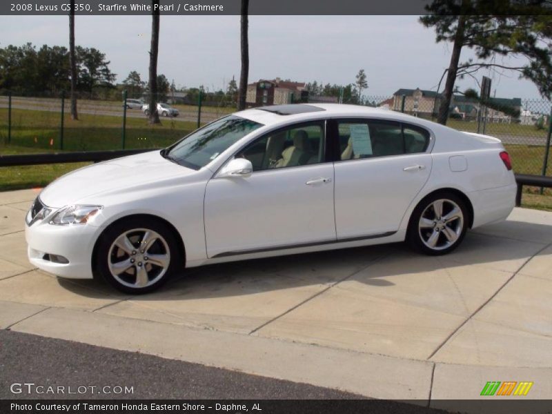 Starfire White Pearl / Cashmere 2008 Lexus GS 350