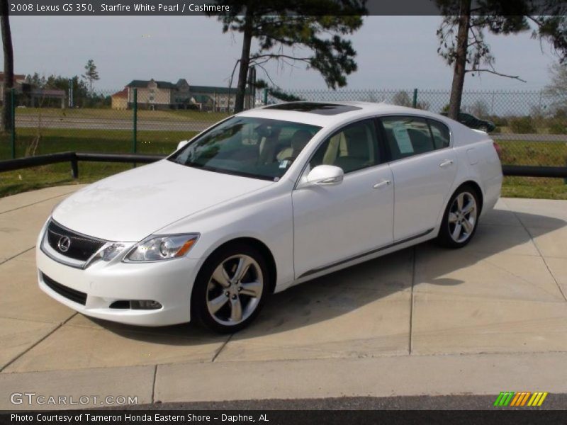Starfire White Pearl / Cashmere 2008 Lexus GS 350