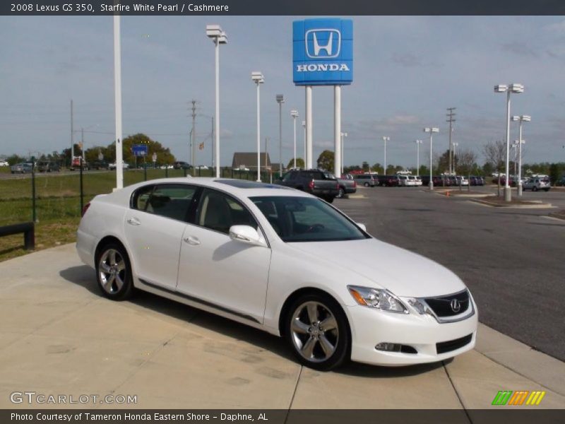 Starfire White Pearl / Cashmere 2008 Lexus GS 350