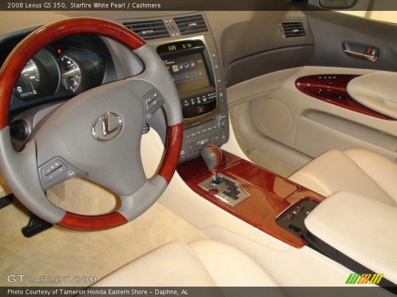 Starfire White Pearl / Cashmere 2008 Lexus GS 350