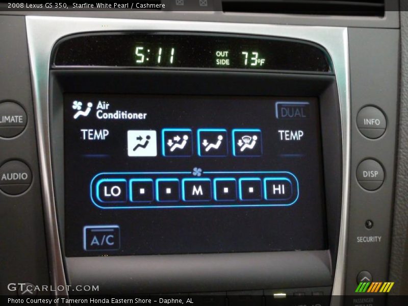 Starfire White Pearl / Cashmere 2008 Lexus GS 350