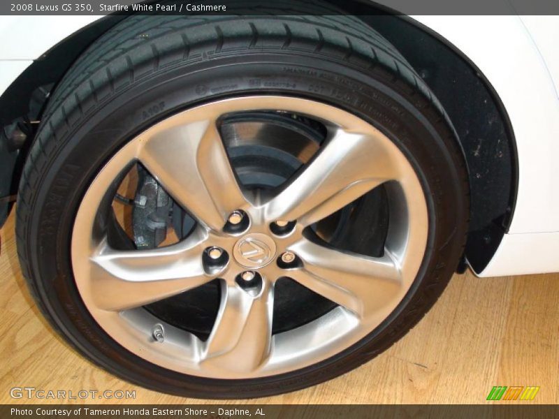 Starfire White Pearl / Cashmere 2008 Lexus GS 350