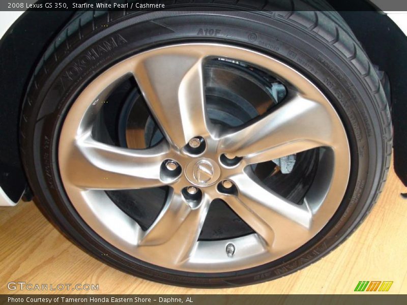 Starfire White Pearl / Cashmere 2008 Lexus GS 350