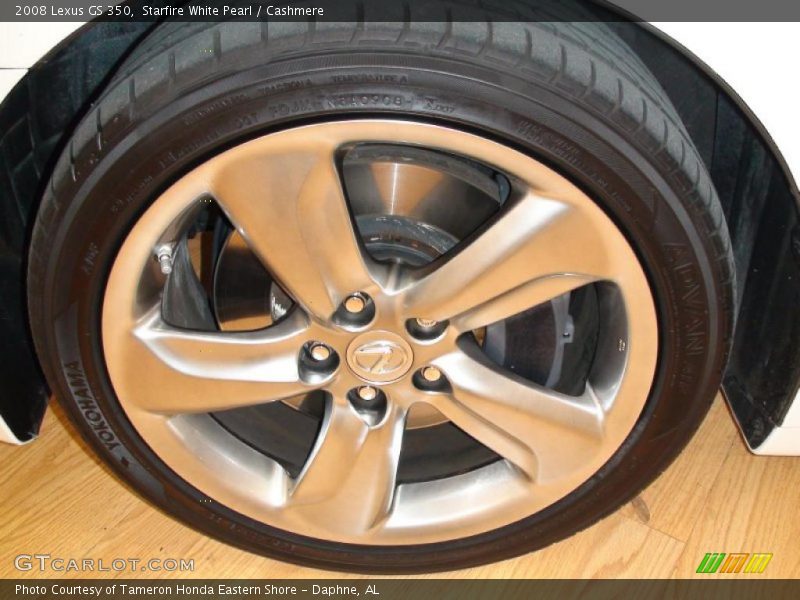 Starfire White Pearl / Cashmere 2008 Lexus GS 350