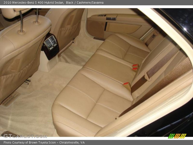 Black / Cashmere/Savanna 2010 Mercedes-Benz S 400 Hybrid Sedan