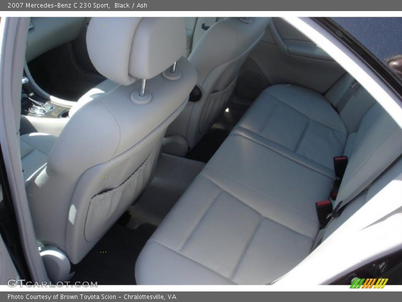 Black / Ash 2007 Mercedes-Benz C 230 Sport