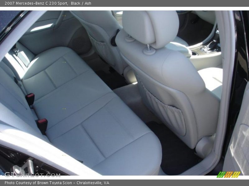 Black / Ash 2007 Mercedes-Benz C 230 Sport