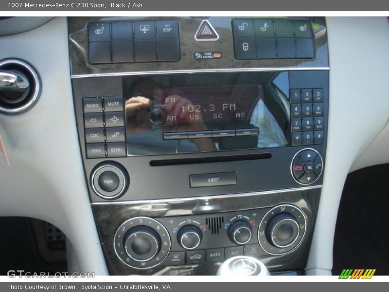 Black / Ash 2007 Mercedes-Benz C 230 Sport
