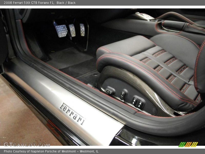 Black / Black 2008 Ferrari 599 GTB Fiorano F1