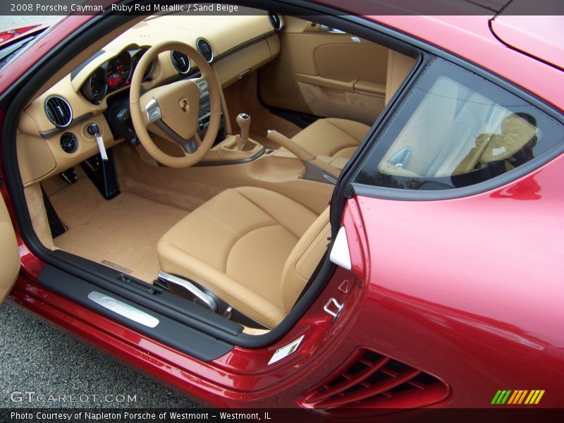 Sand Beige Interior - 2008 Cayman  