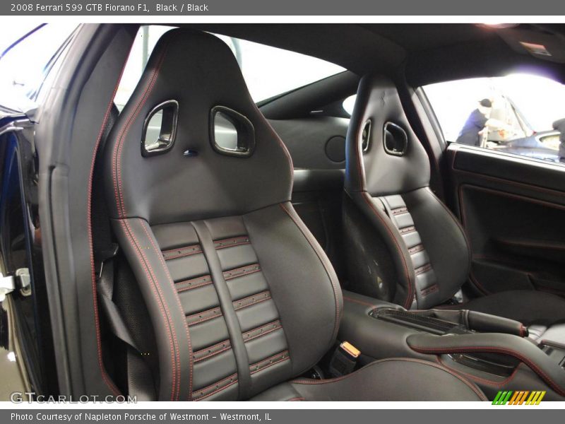 Black / Black 2008 Ferrari 599 GTB Fiorano F1