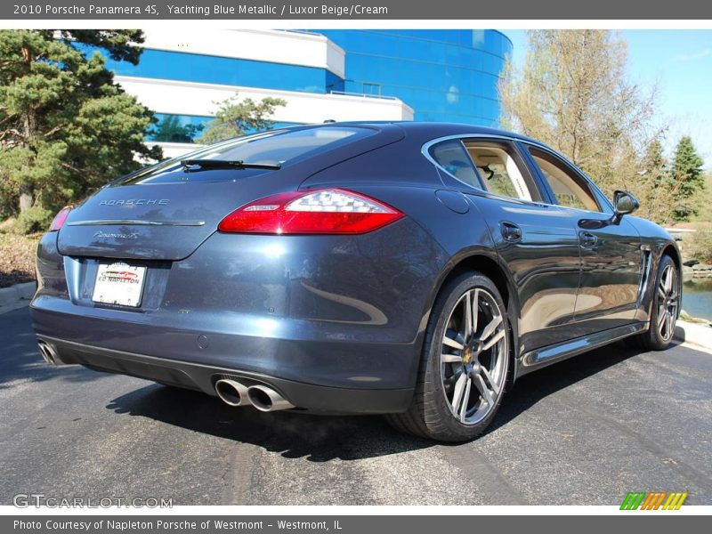 Yachting Blue Metallic / Luxor Beige/Cream 2010 Porsche Panamera 4S