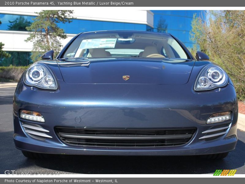 Yachting Blue Metallic / Luxor Beige/Cream 2010 Porsche Panamera 4S