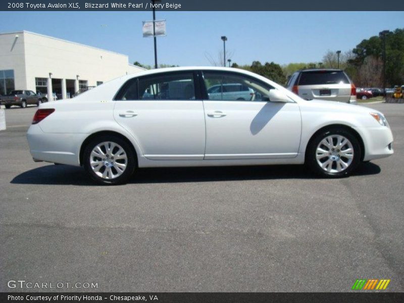 Blizzard White Pearl / Ivory Beige 2008 Toyota Avalon XLS