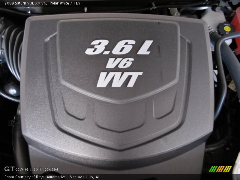 Polar White / Tan 2009 Saturn VUE XR V6
