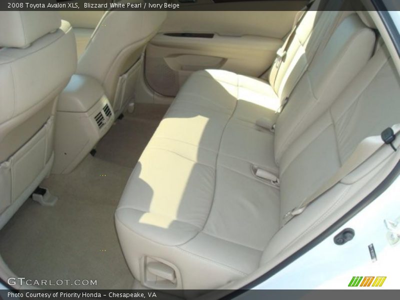 Blizzard White Pearl / Ivory Beige 2008 Toyota Avalon XLS