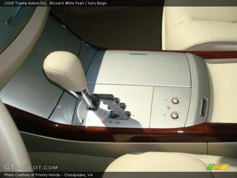 Blizzard White Pearl / Ivory Beige 2008 Toyota Avalon XLS