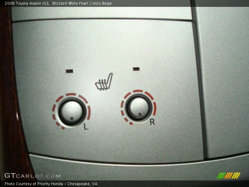 Blizzard White Pearl / Ivory Beige 2008 Toyota Avalon XLS