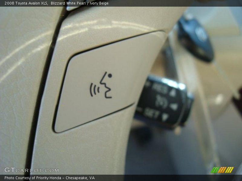 Blizzard White Pearl / Ivory Beige 2008 Toyota Avalon XLS