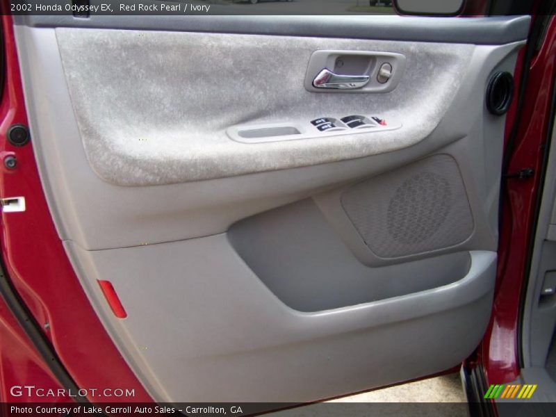 Red Rock Pearl / Ivory 2002 Honda Odyssey EX