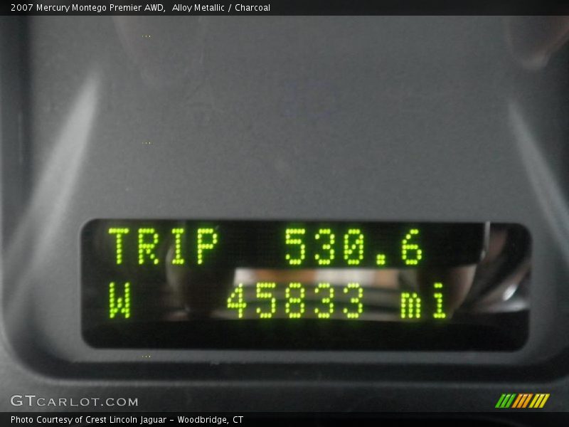 Alloy Metallic / Charcoal 2007 Mercury Montego Premier AWD