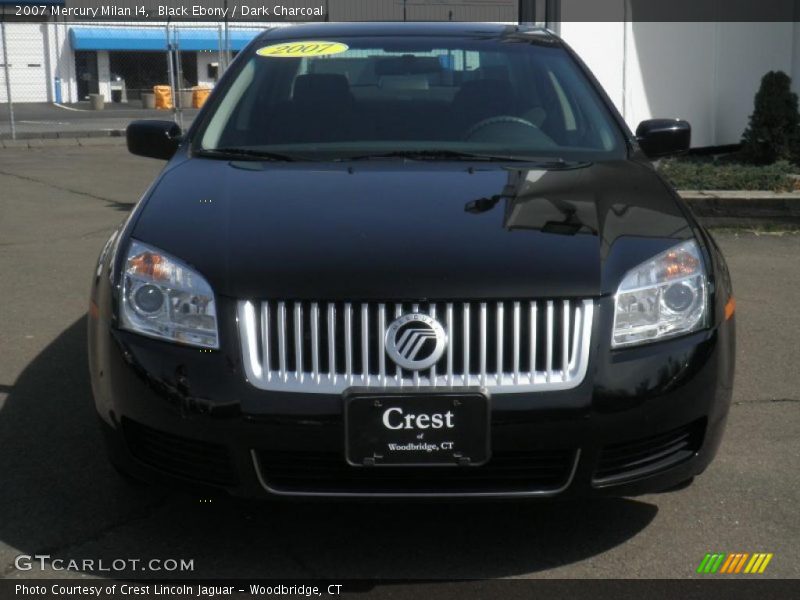 Black Ebony / Dark Charcoal 2007 Mercury Milan I4